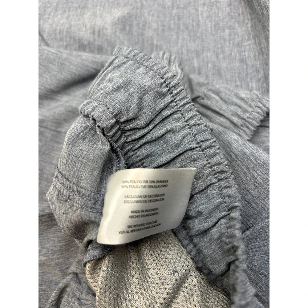 Eddie Bauer Shorts Mens XXL Blue Performance Tech Elastic Drawstring Hiking 7